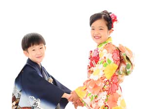 7歳と5歳の七五三記念