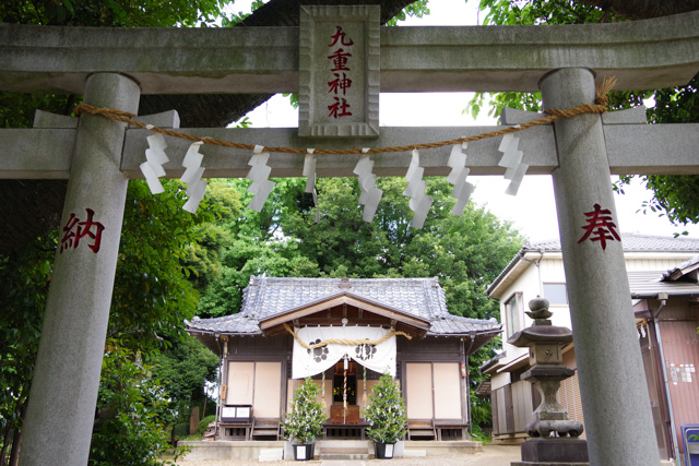 七五三のお参りに埼玉県川口市 九重神社