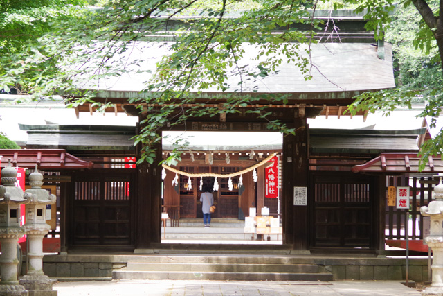 七五三のお参りにオススメの神社　峯が丘八幡神社　川口市