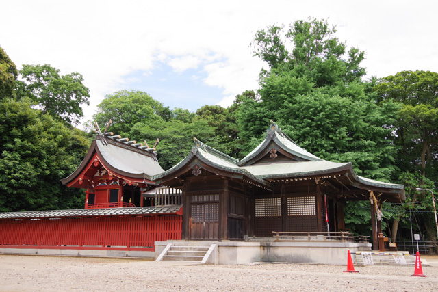 七五三のお参りにオススメの神社　峯が丘八幡神社　川口市