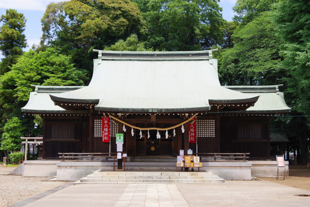 七五三のお参りにオススメの神社　峯が丘八幡神社　川口市