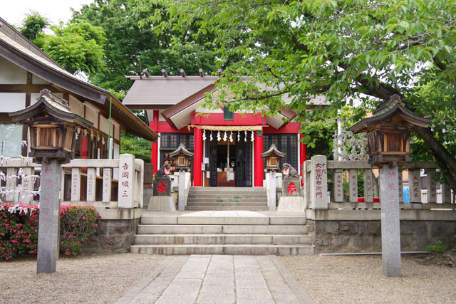 七五三お参りにオススメの神社 元郷氷川神社　川口市