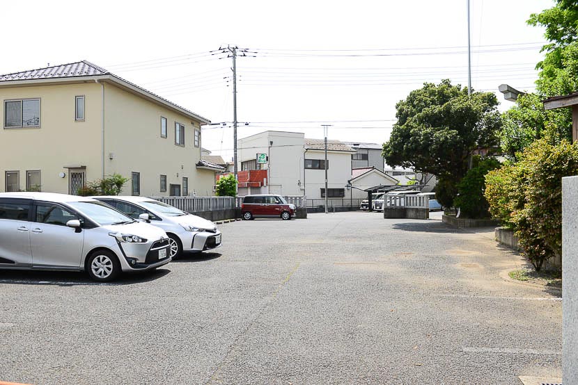 お宮参り・七五三におすすめ埼玉県川口市 前川神社駐車場