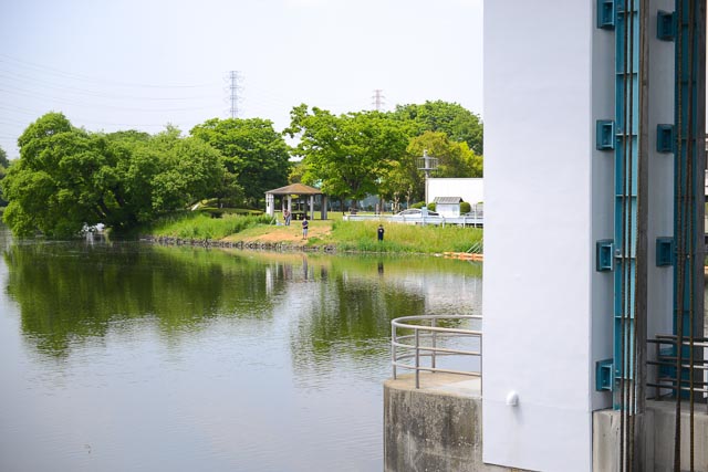 武蔵第六天神社付近の風景