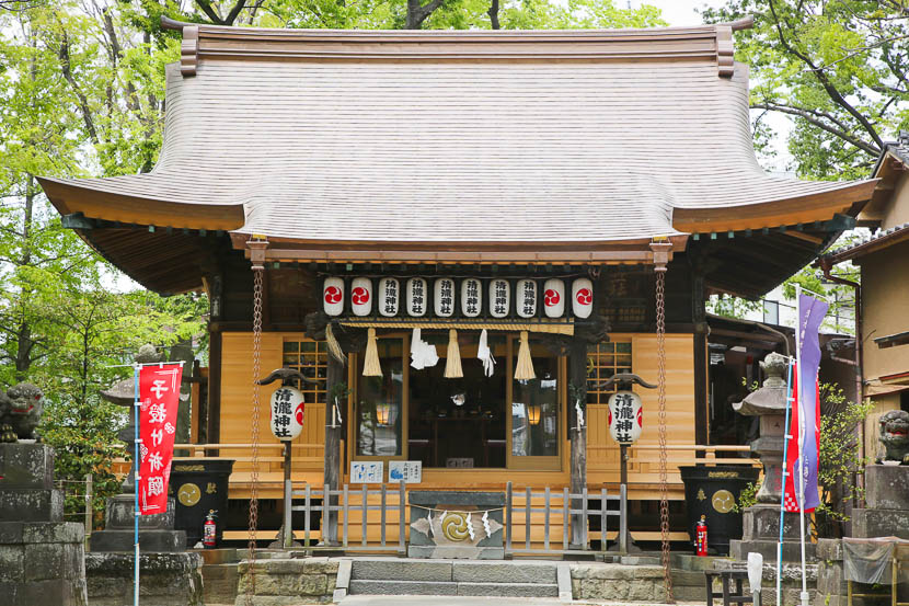 お宮参り・七五三におすすめ千葉県浦安市 清瀧神社拝殿