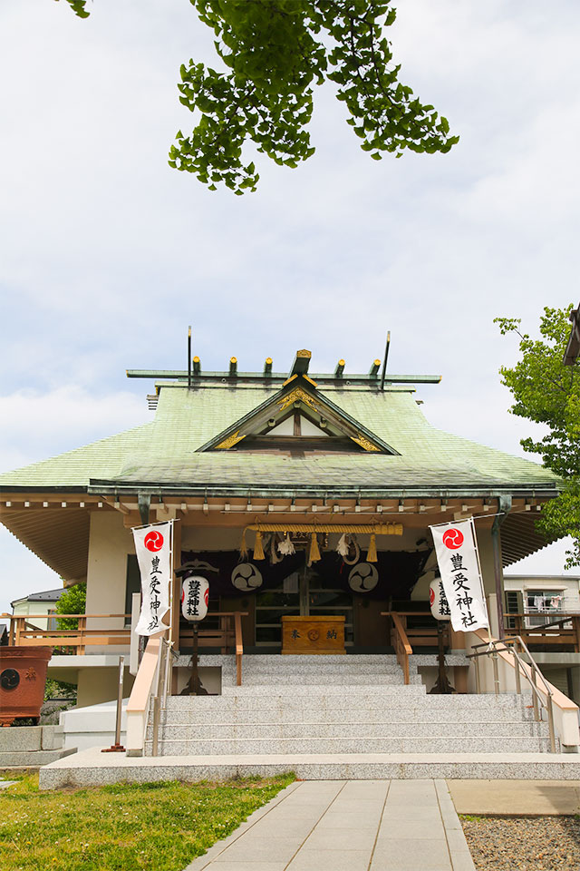 お宮参り・七五三におすすめ千葉県浦安市 豊受神社本殿