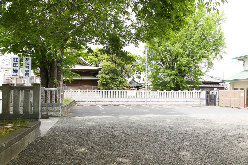 お宮参り・七五三におすすめ千葉県浦安市 豊受神社　駐車場